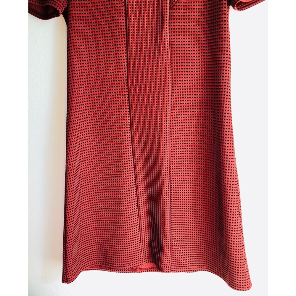 BRITISH!🇬🇧Topshop Women’s 1960s Style Checked Mini (Shift Style) Dress💚 - Picture 6 of 11